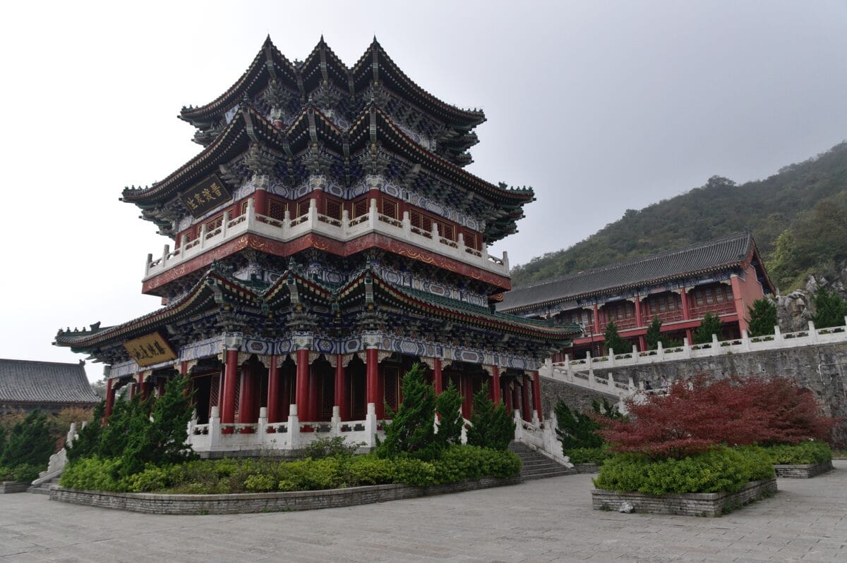 Traditional Multi-Tiered Asian Architecture