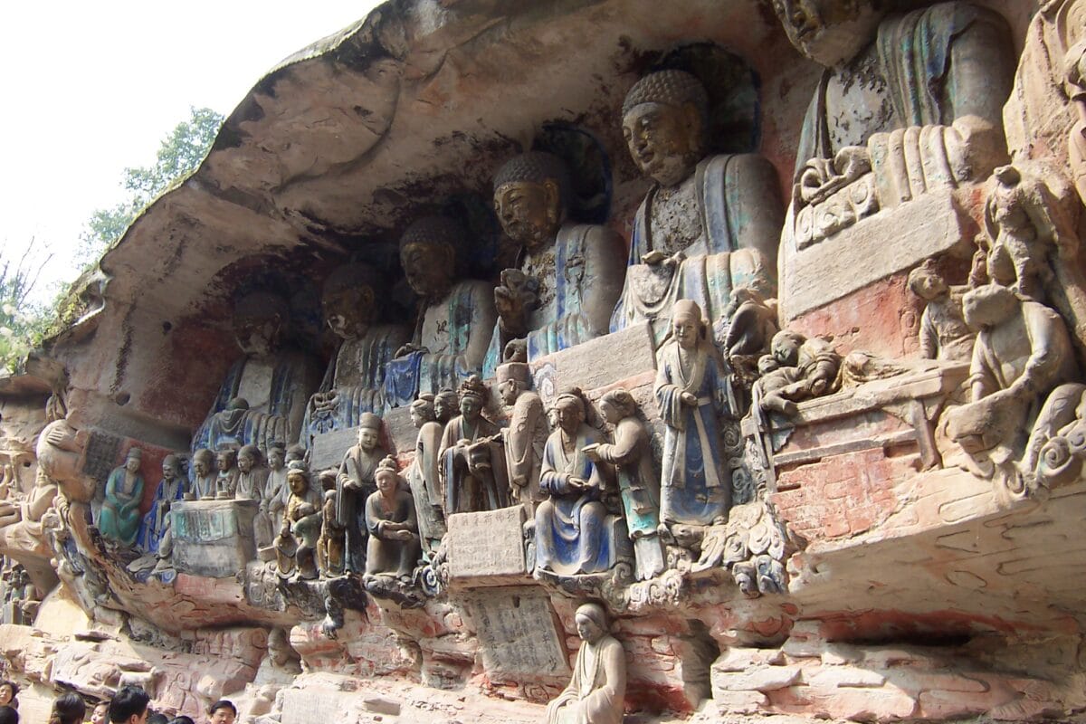 Dazu Rock Carvings Baoding Buddhas