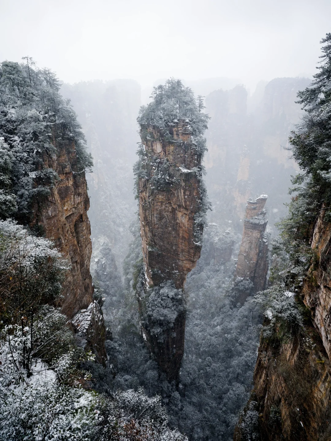 Avatar Mountains In Winter