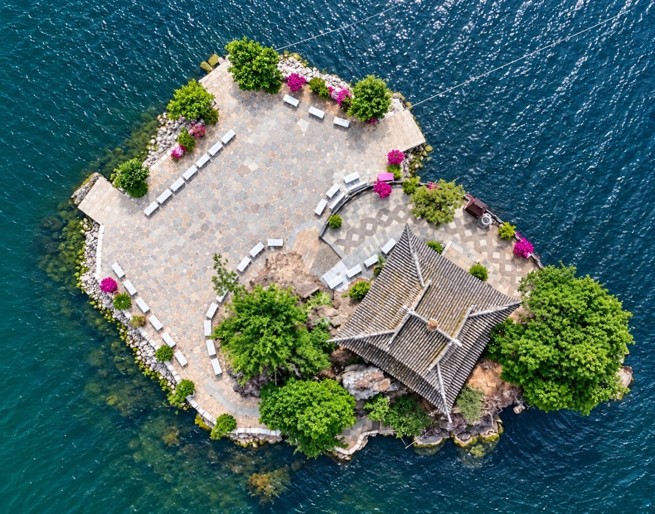 Little Putuo Island (Xiaoputuo), Dali: Best Seen From The Shore 5 Bird'S-Eye View Of Little Putuo Island