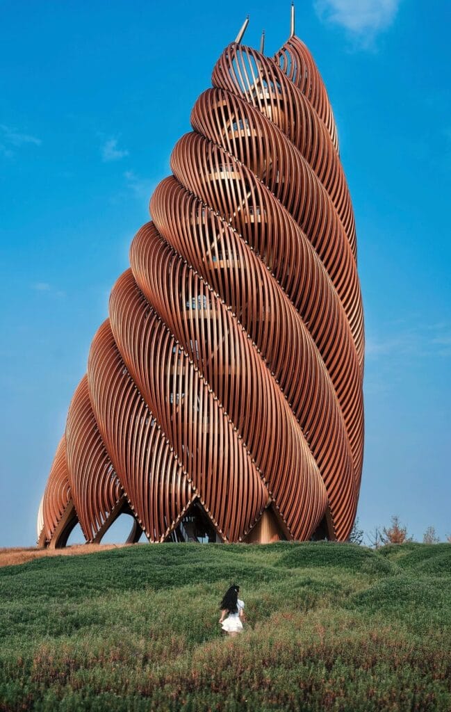 Chengdu Panda Base Guide: Tickets, Routes &Amp; What We Tell Our Clients 10 Chengdu Panda Base - Panda Tower - Outside
