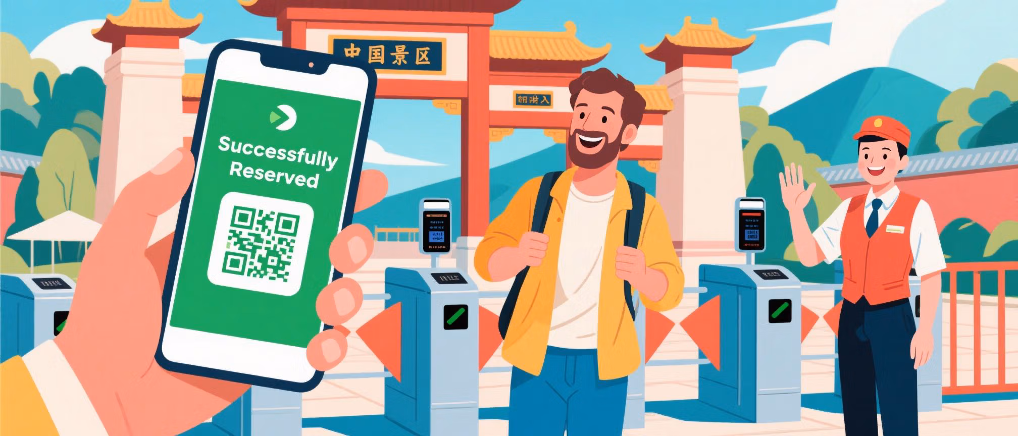 China Tourist Attraction Ticket Booking Guide For Foreign Visitors