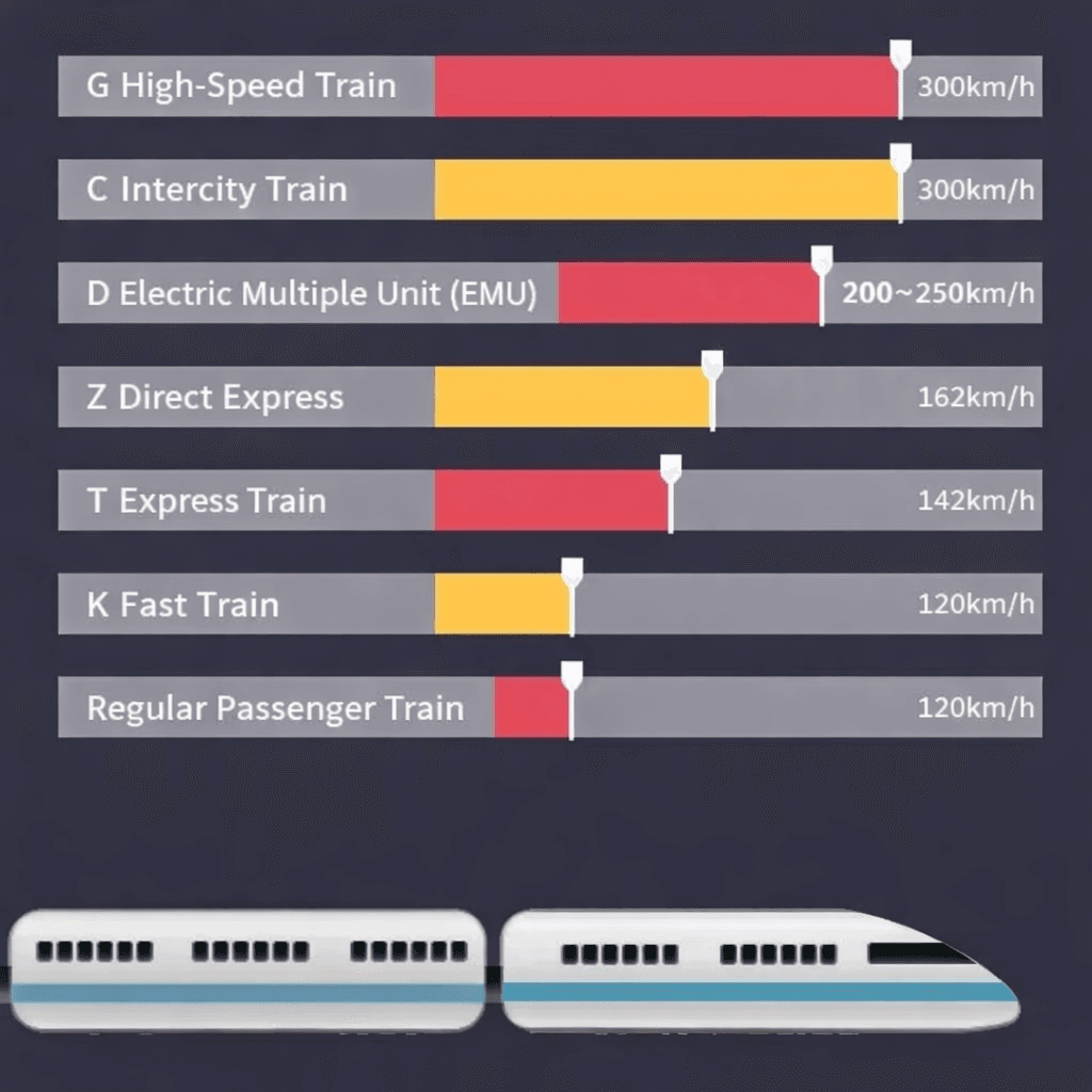 China Trains Speed