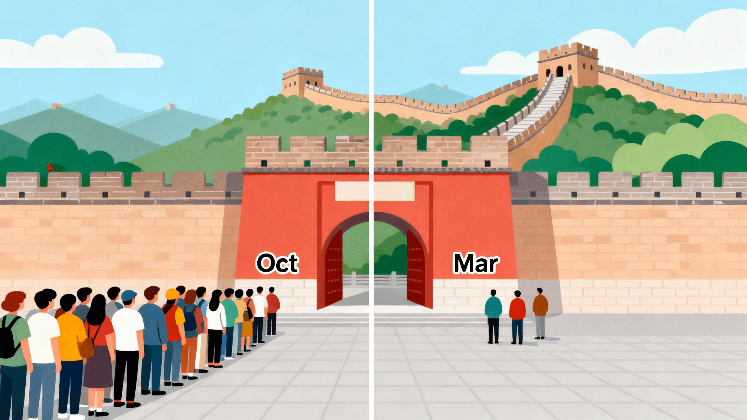 China Travel Seasons: The Ultimate Guide To Peak, Off, And Shoulder Months 1 China Travel Seasons