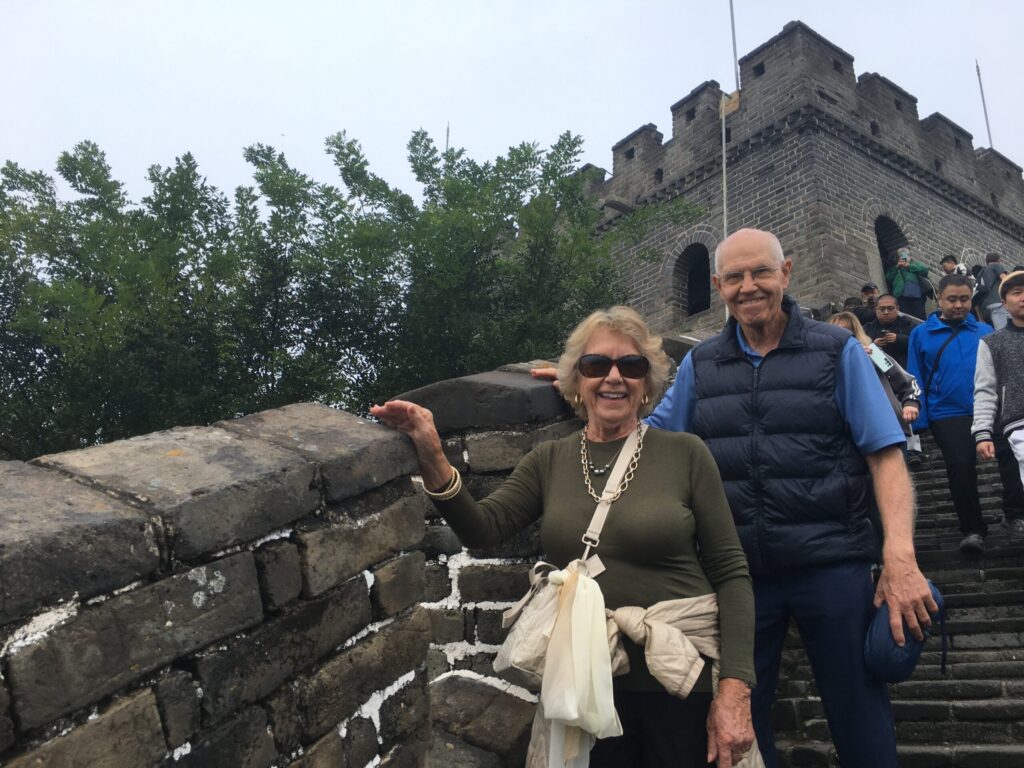 Colflesh Couple From Usa With Us At Mutianyu Great Wall, Oct 2025