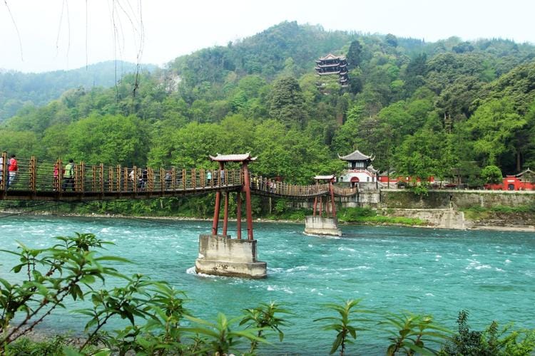 Dujiangyan - Anlan Suspension Bridge