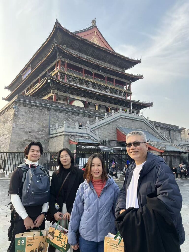 Singaporean Guest Eric And His Family In Xi'An, Oct 2025