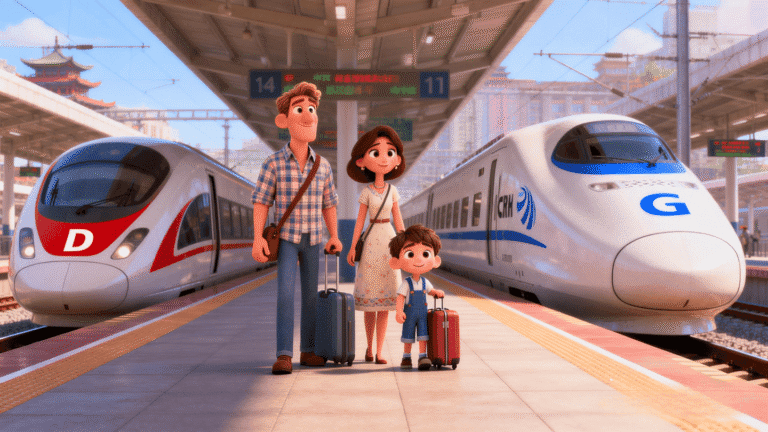 China G Train Vs D Train