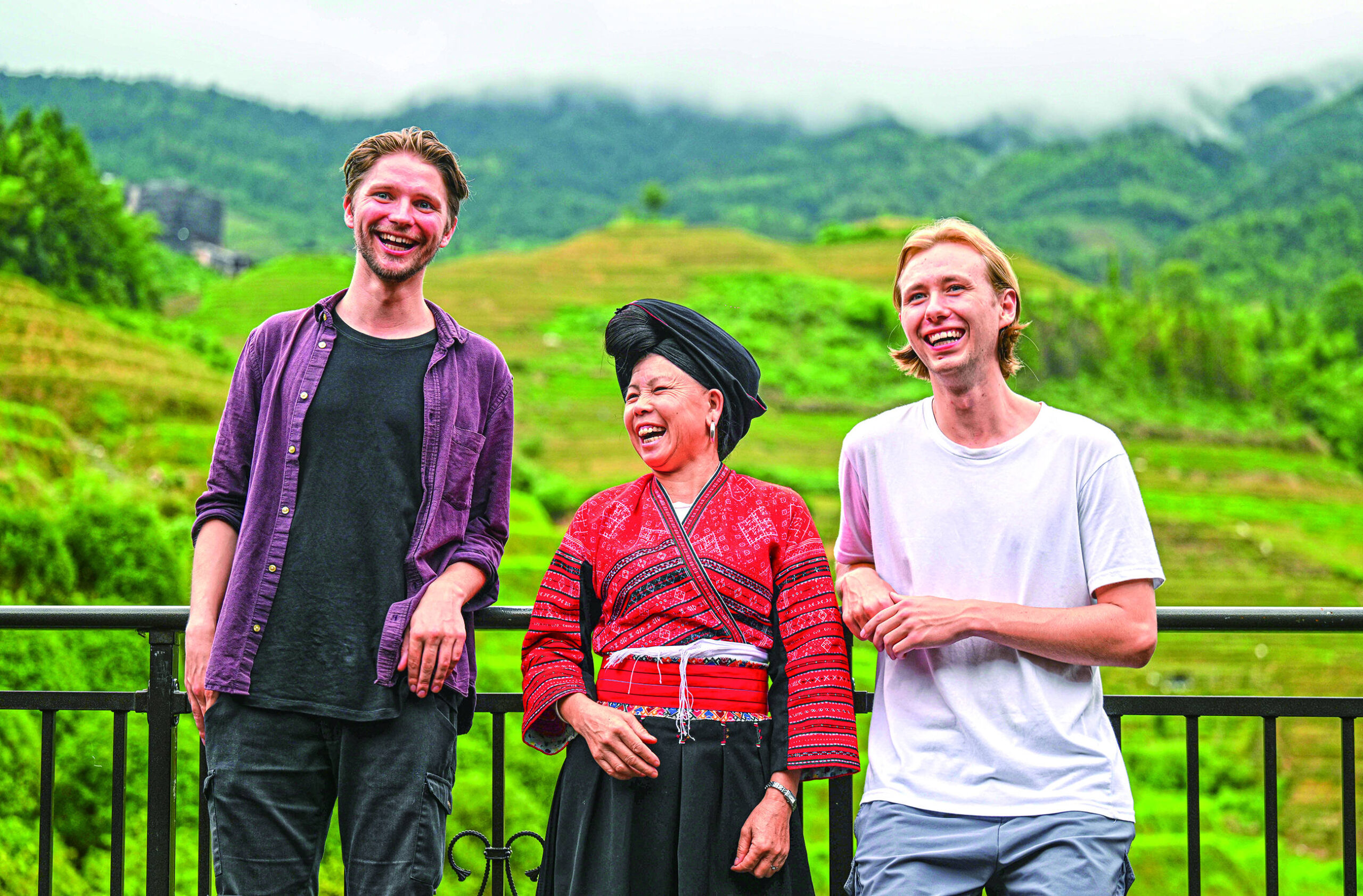 The Ultimate Guide To China’s Ethnic Minority Destinations 3 German Guests Franz &Amp; Erik At Longji, Jun 2025
