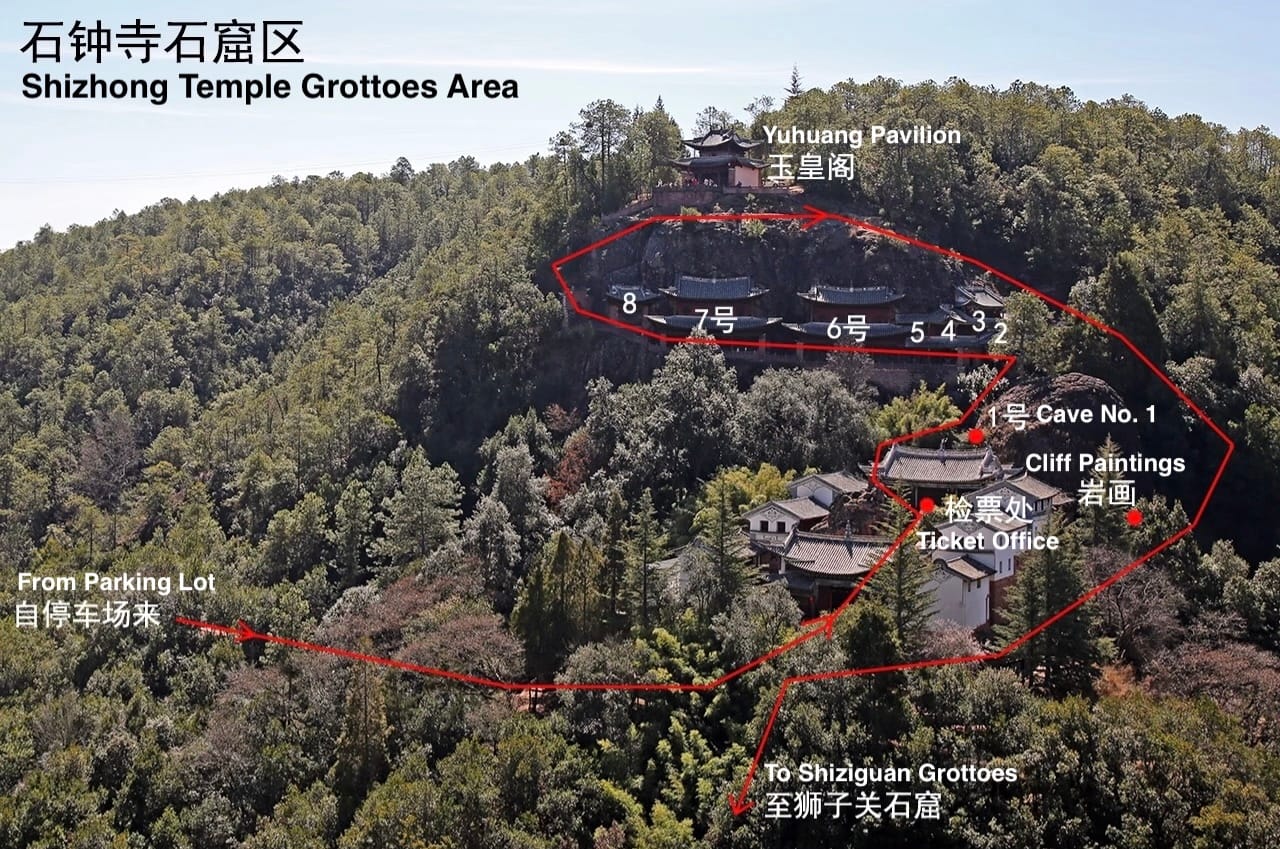 Shizhongshan Grottoes At Shibaoshan: All In One Guide 7 Grottoes In Shizhong Temple