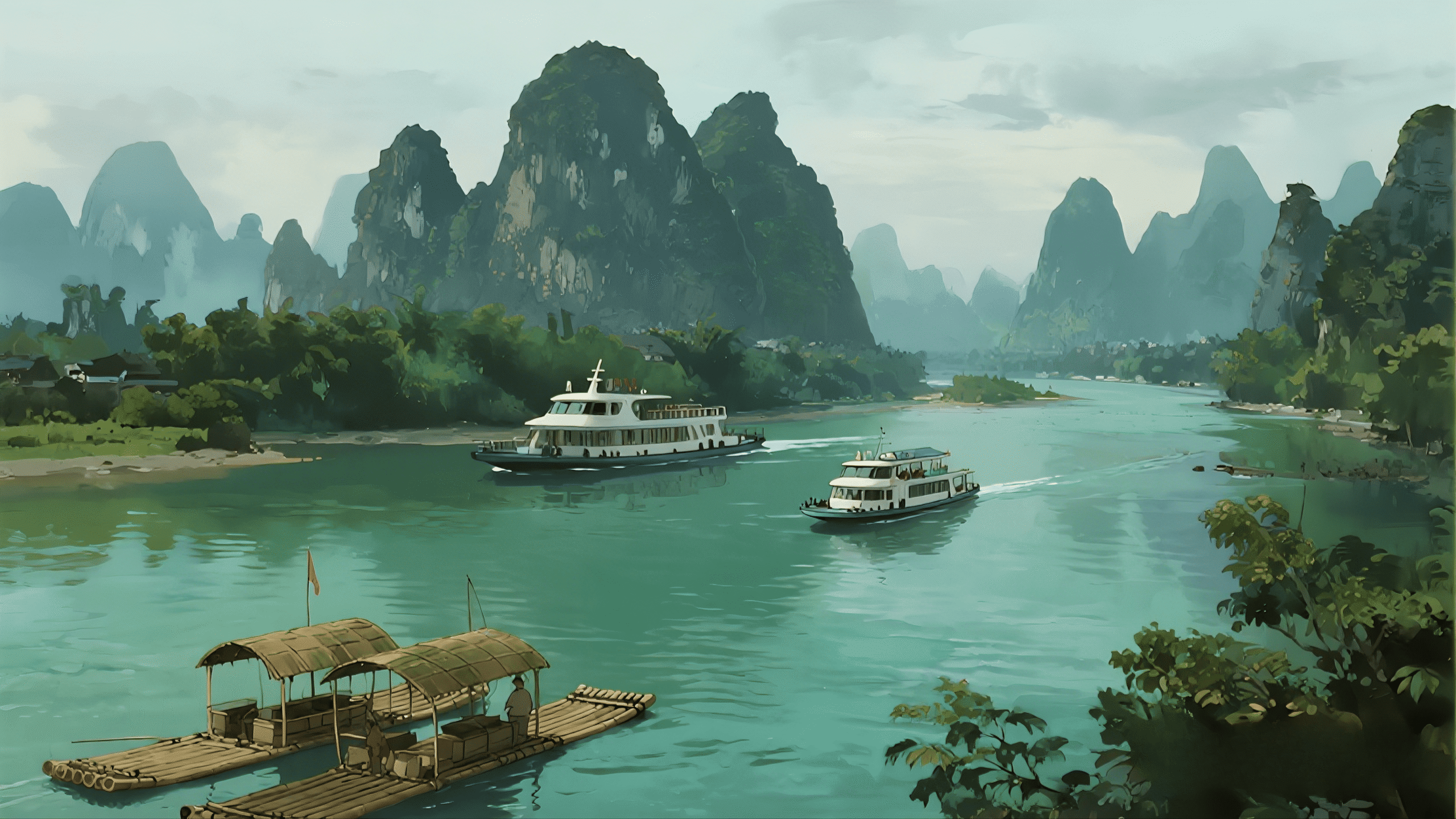 Guilin Li River Cruise 3-Star Vs 4-Star