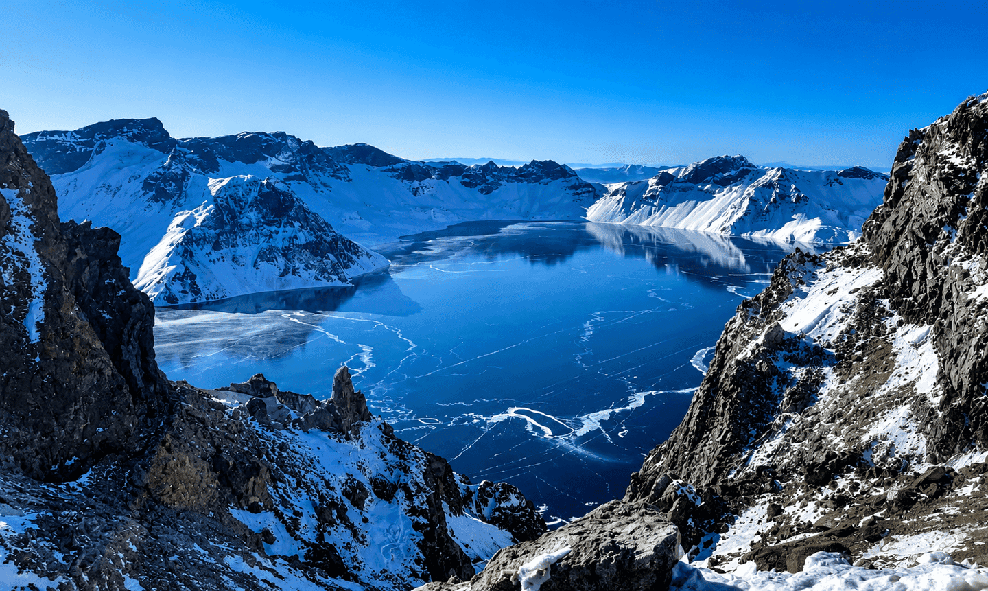 Heaven Lake Of Changbai Mountain