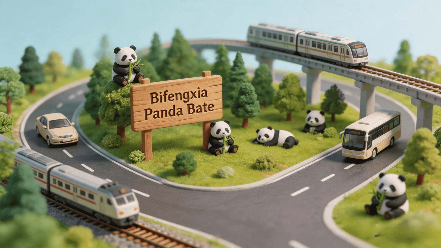 How To Get To Bifengxia Panda Base (All In One Guide) 1 How To Get To Bifengxia Panda Base