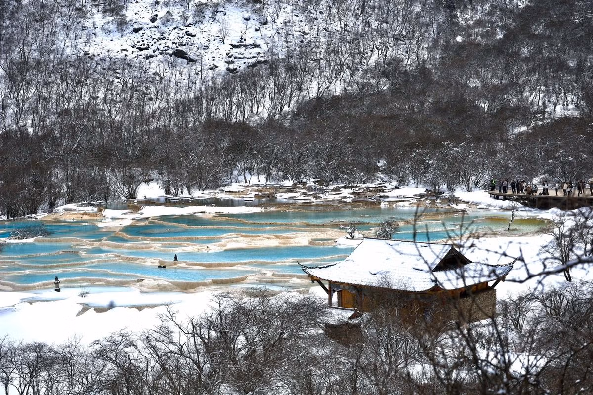 Huanglong Scenic Area: The Complete Visitor Guide 16 Huanglong In Winter