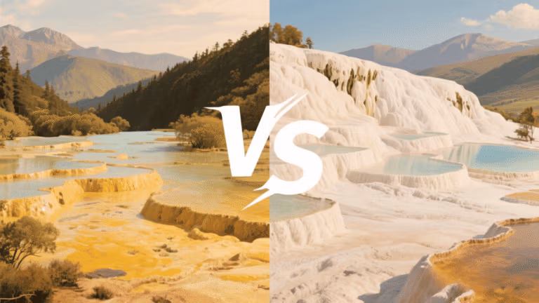 Huanglong Vs Pamukkale
