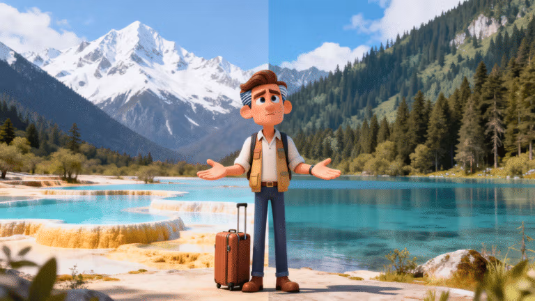 Jiuzhaigou Vs Huanglong