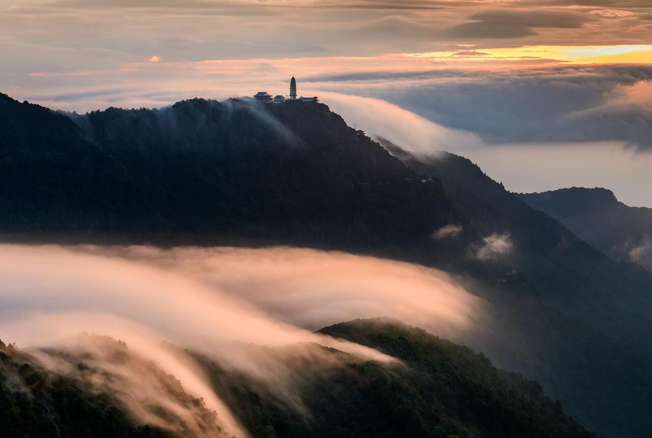 Jizu Mountain Travel Guide: Cable Car, Temples And Day Trips From Dali 11 Jizu Mountain Morning Glow
