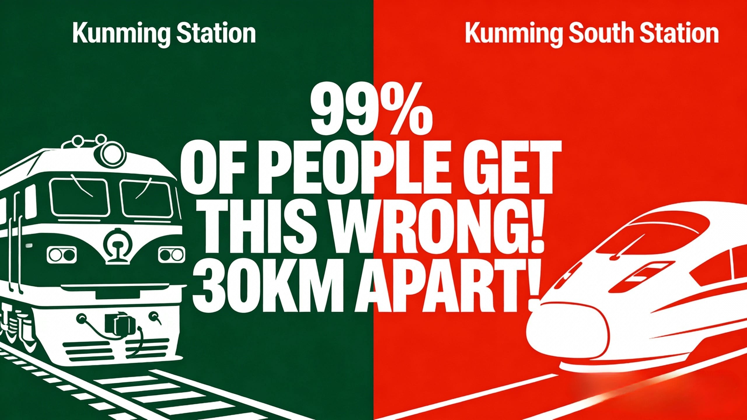 Kunming Railway Stations Guide: Don’t Go To The Wrong Station! 1 Kunming Railway Stations Guide