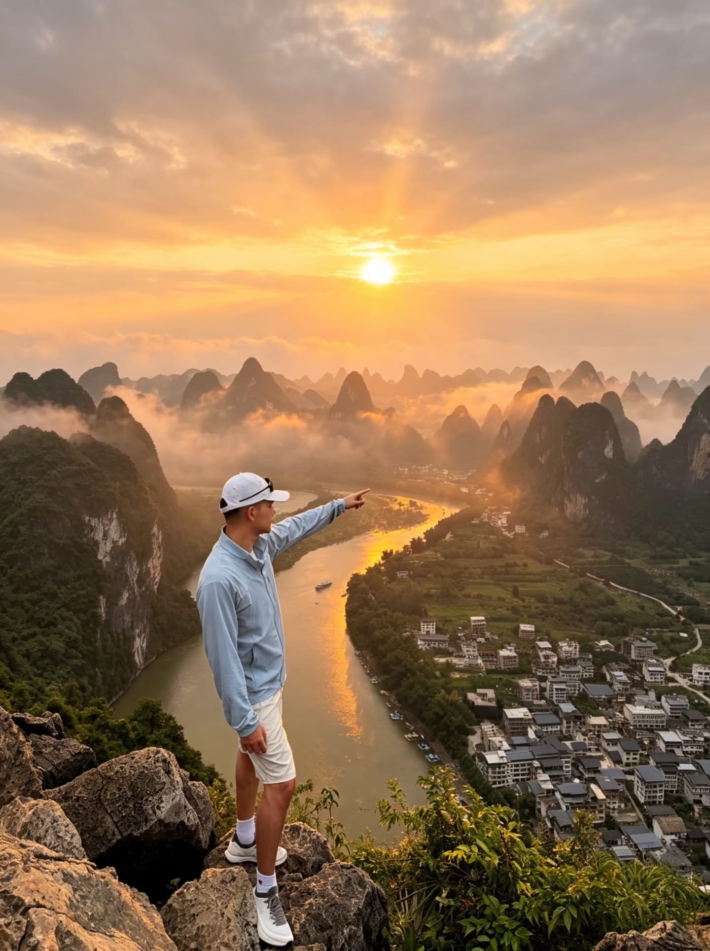 Laozhai Hill: The Free Sunset Hike Above The Li River 3 Laozhai Hill