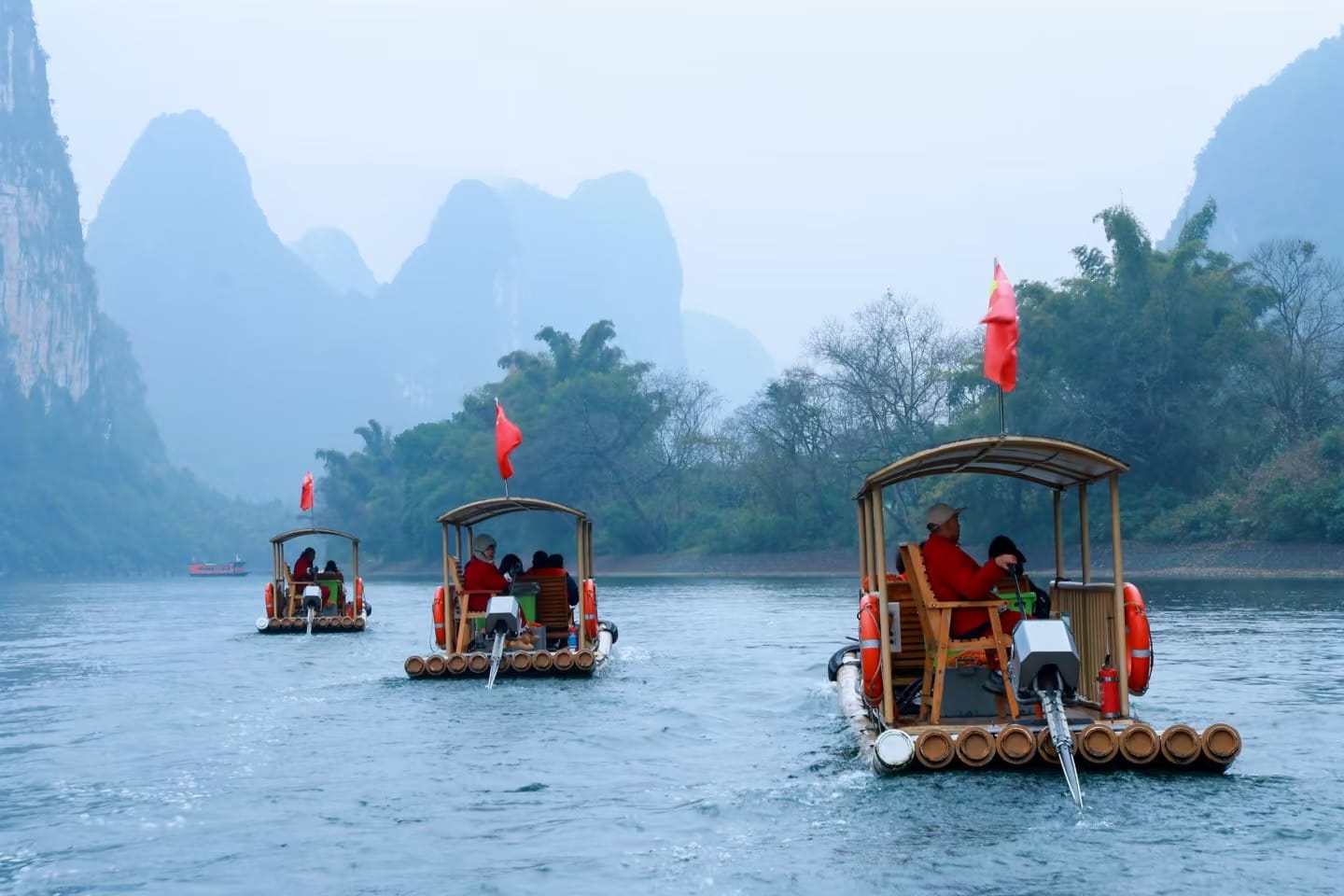 Li River Bamboo Rafting