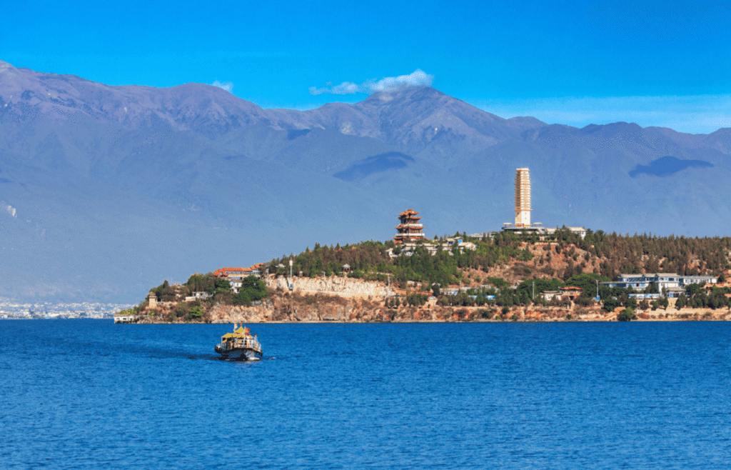 Jinsuo Island, Dali: Ferry, Longgong Cave And A Quiet Bai Village 10 Luoquan Peninsula