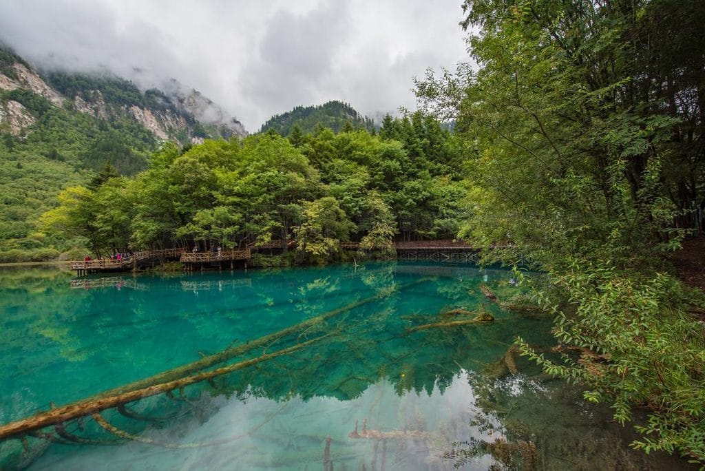 Lying Dragon Lake, Jiuzhaigou