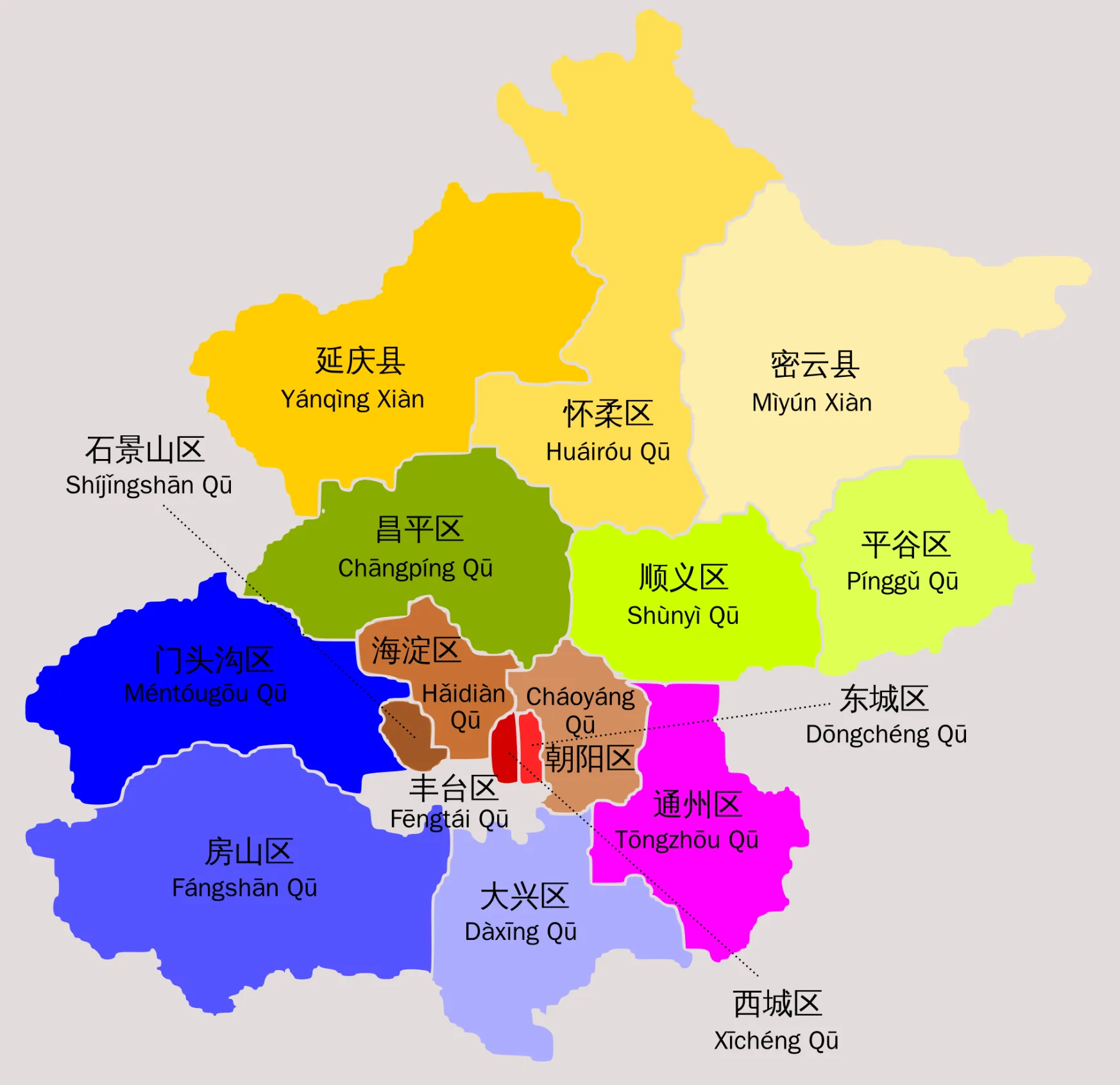 Where To Stay In Beijing: Your Complete Neighborhood Guide 2 Map Of Beijing Districts