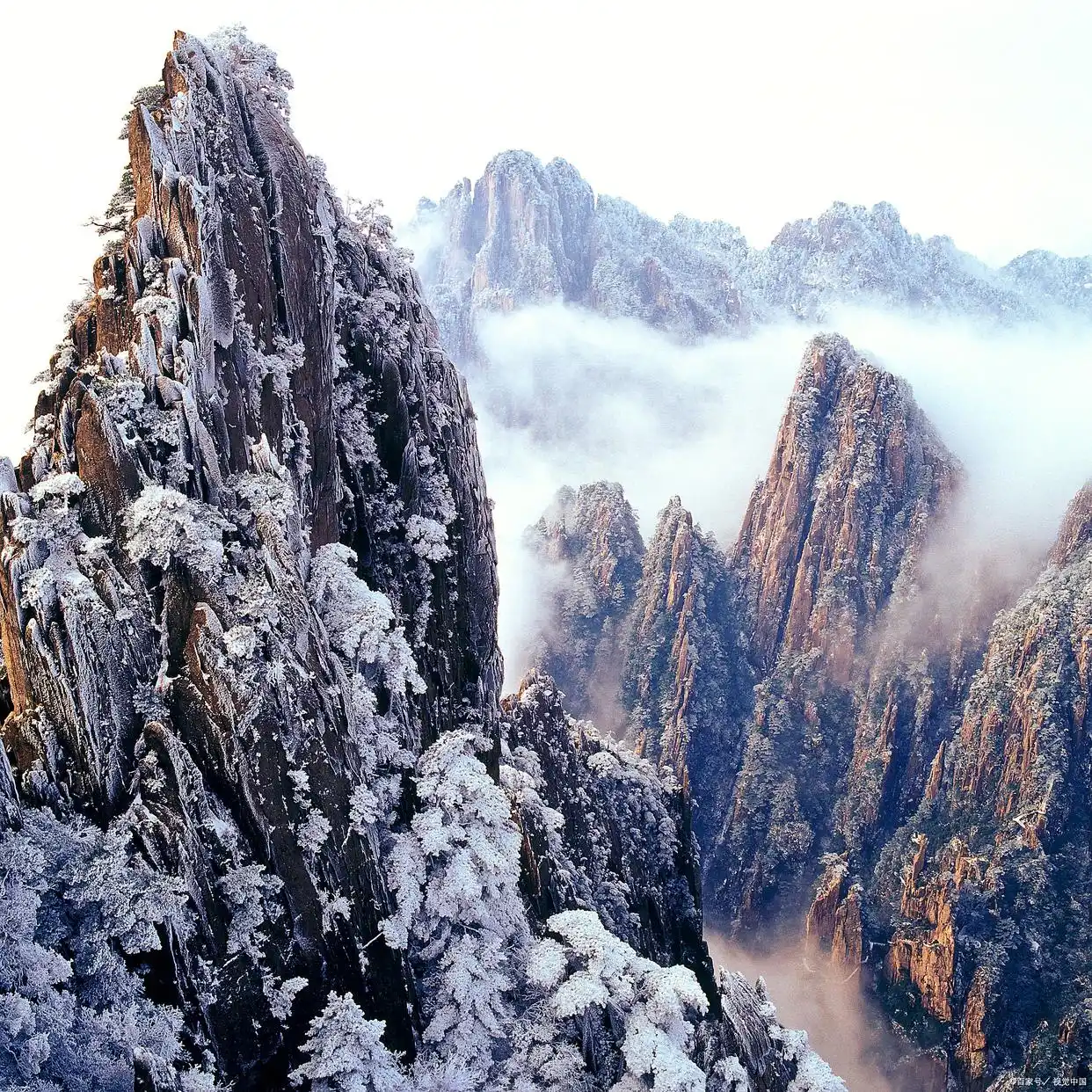 Mount Huashan - Winter
