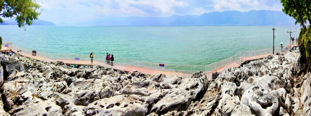 Nanzhao Customs Island, Dali: Route, Traps And Erhai'S Other Islands 6 Nanzhao Customs Island Boardwalk