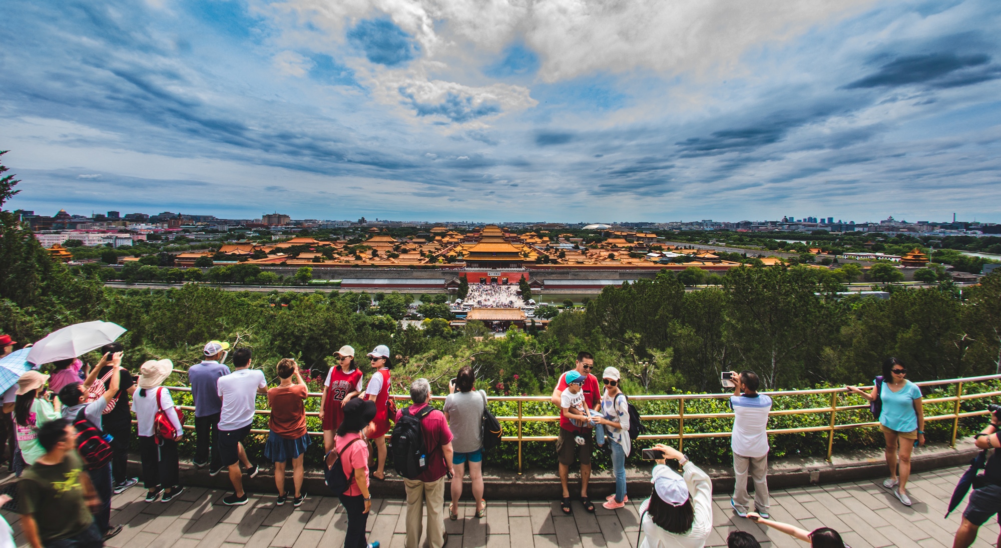 Jingshan Park: An Insider'S Guide To Beijing'S Best View 2 Panoramic View Of Forbidden City From Jingshan Park