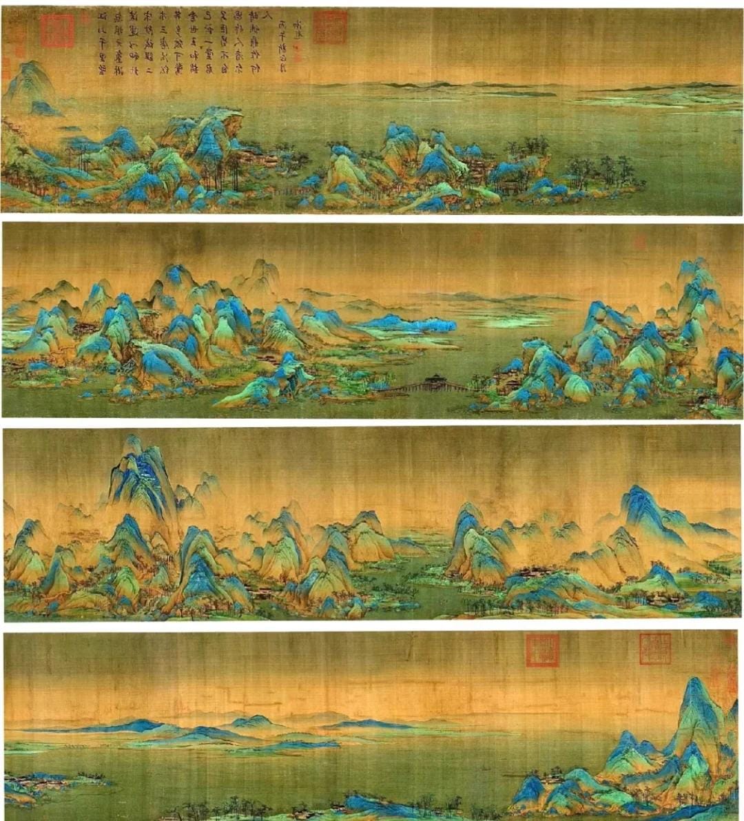 Qianli Jiangshan Tu Painting