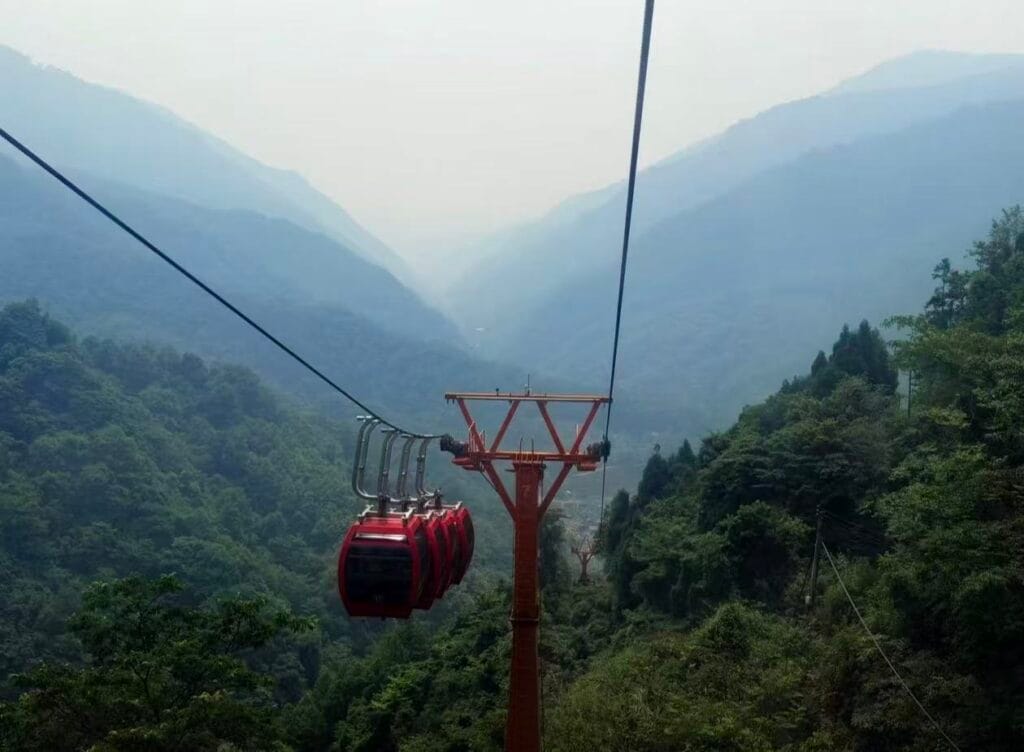 Mount Qingcheng: Front &Amp; Back Mountain, Tickets &Amp; Routes 16 Qingcheng Mountain Back Mountain, Jinli Cableway