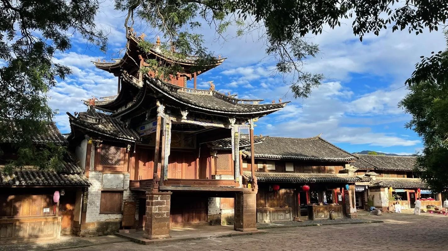 Shaxi Sideng Street Ancient Stage