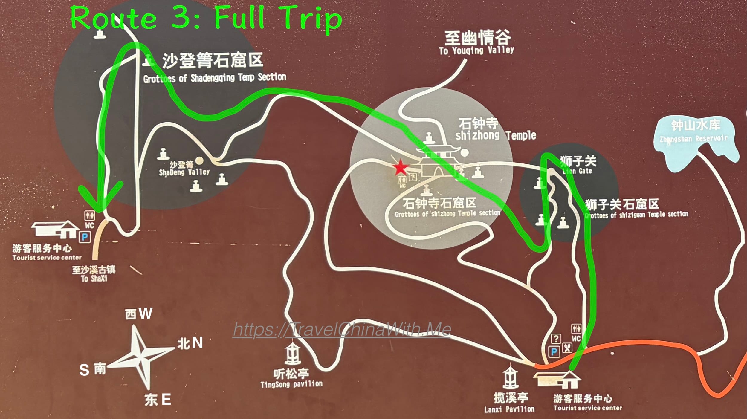 Shizhongshan Grottoes At Shibaoshan: All In One Guide 31 Shizhongshan Grottoes - Route 3