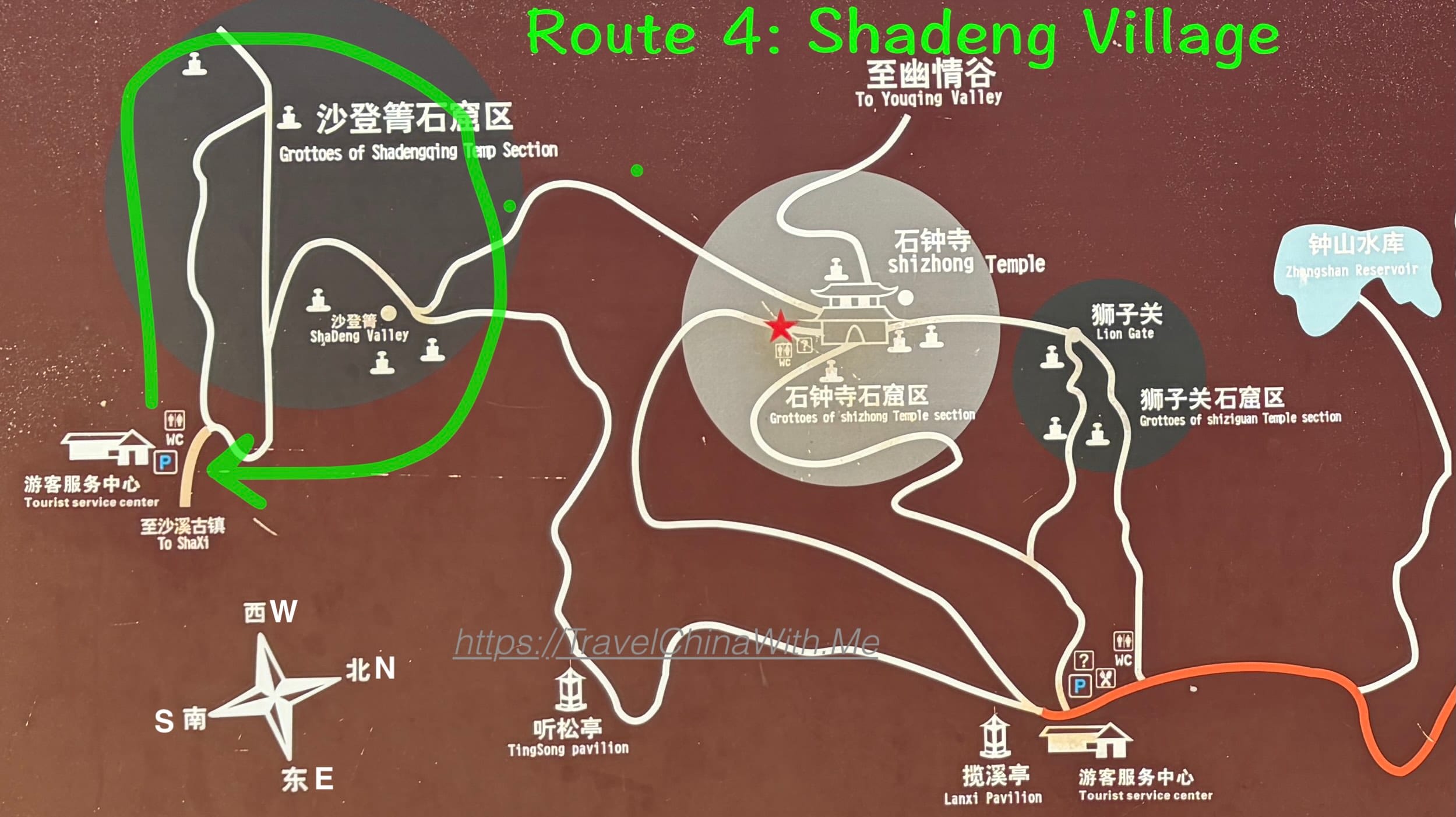 Shizhongshan Grottoes At Shibaoshan: All In One Guide 32 Shizhongshan Grottoes - Route 4