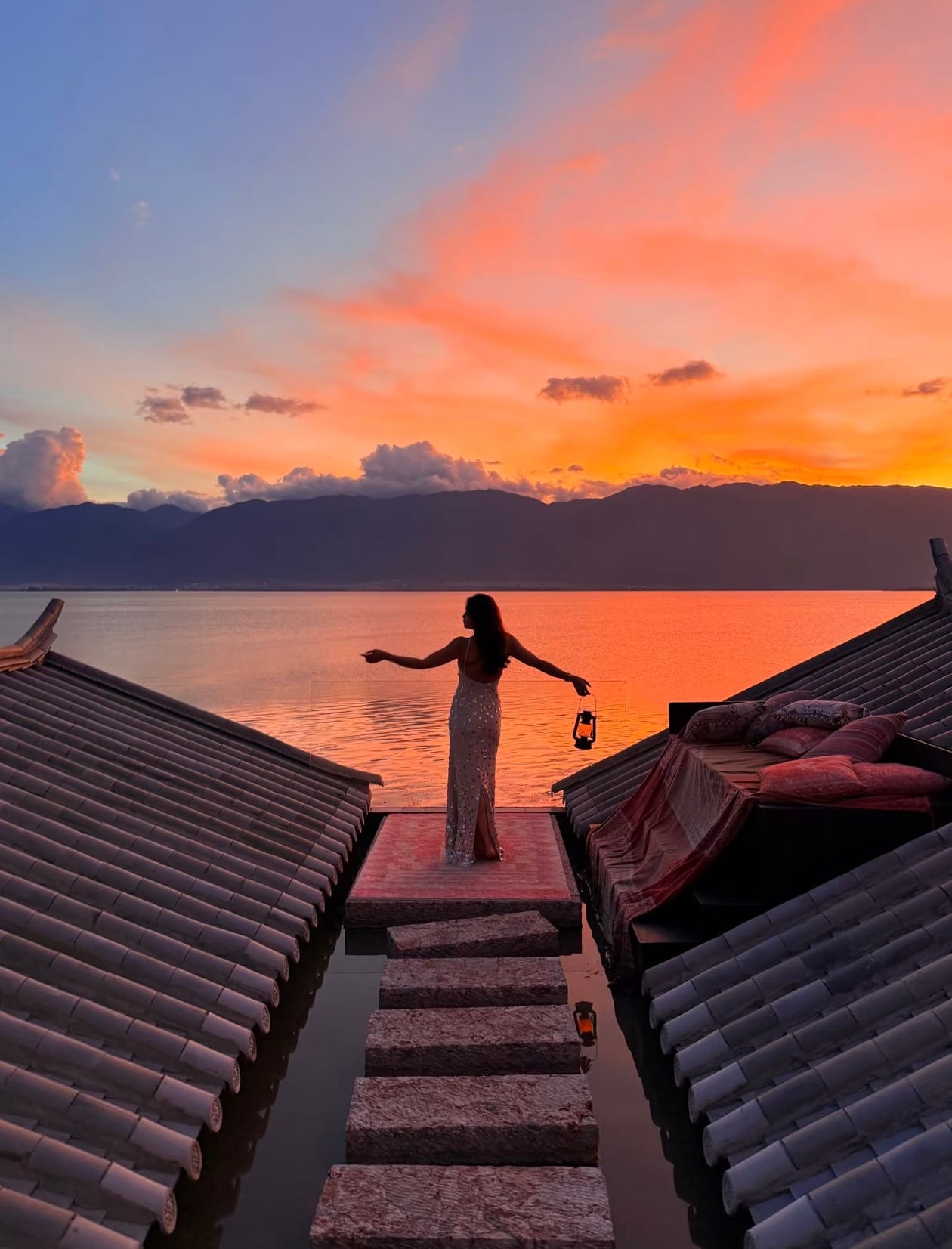Shuanglang Ancient Town Guide: Where To Stay &Amp; What To Do 7 Shuanglang Sunset