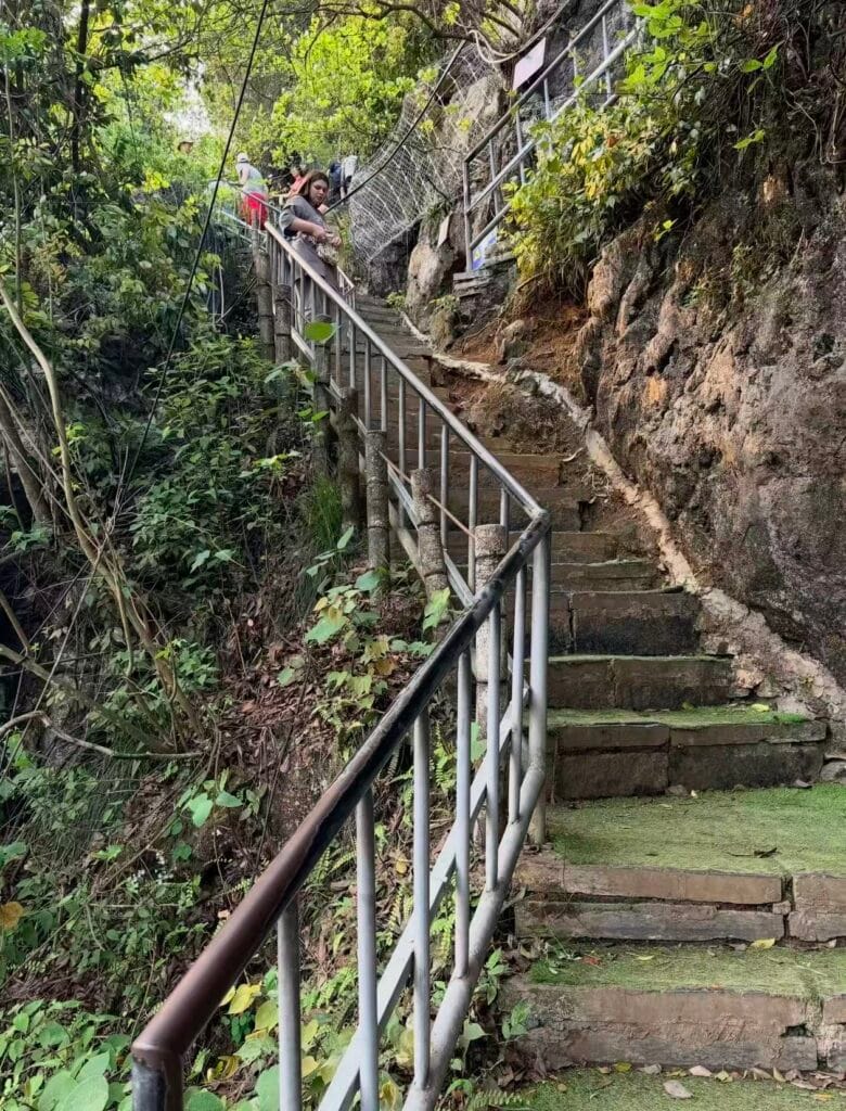 Stairs At Xianggong Mountian