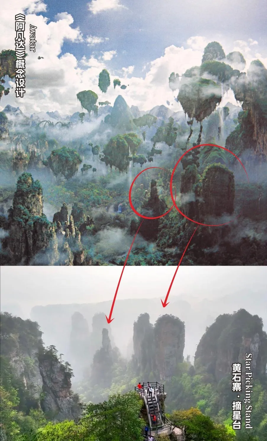 Unveiling The Top 10 Filming Locations Of Avatar In Zhangjiajie