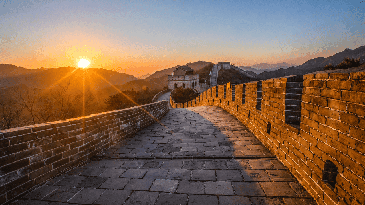 Great Wall Sunrise And Sunset: All 8 Sections Compared 7 Sunrise At The Badaling Great Wall