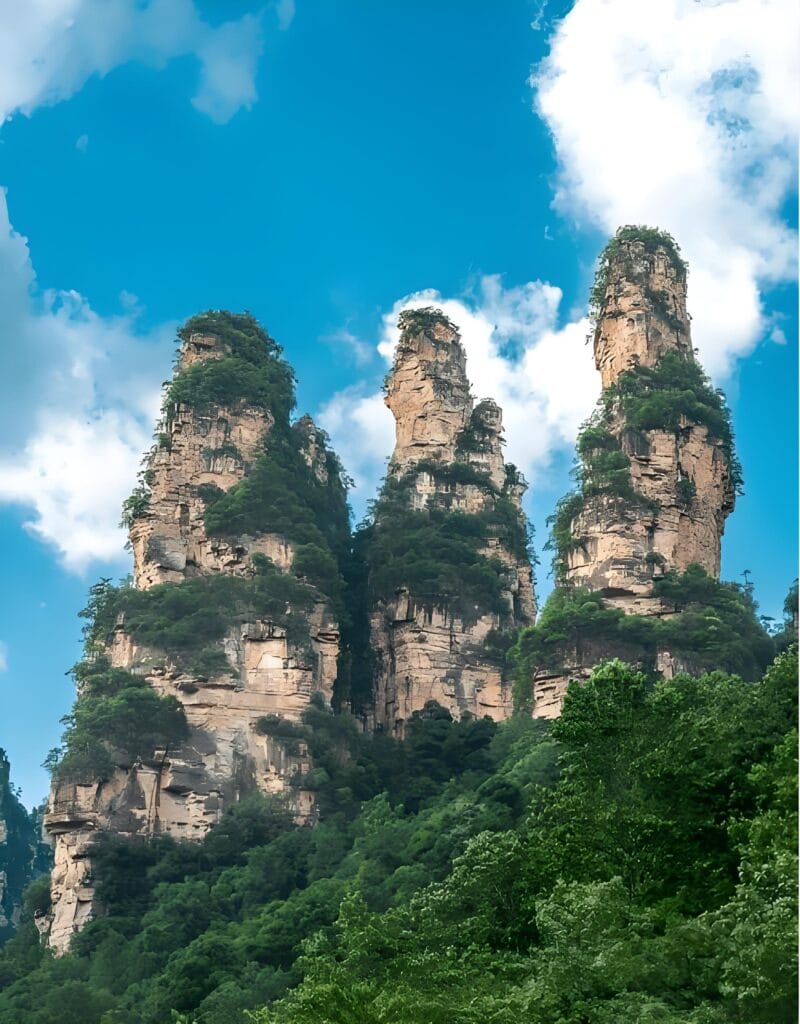 Zhangjiajie Ten-Mile Gallery Tram Guide: Walk, Ride, Or Skip? 9 The Three Sisters Peak