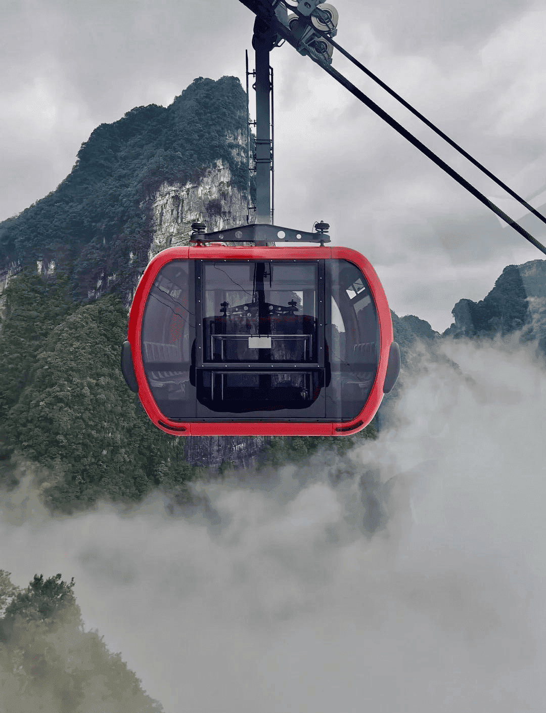 Tianmen Mountain: Line A, B Or C? The Ultimate Route Comparison Guide 3 Tianmen Mountain - Express Cableway