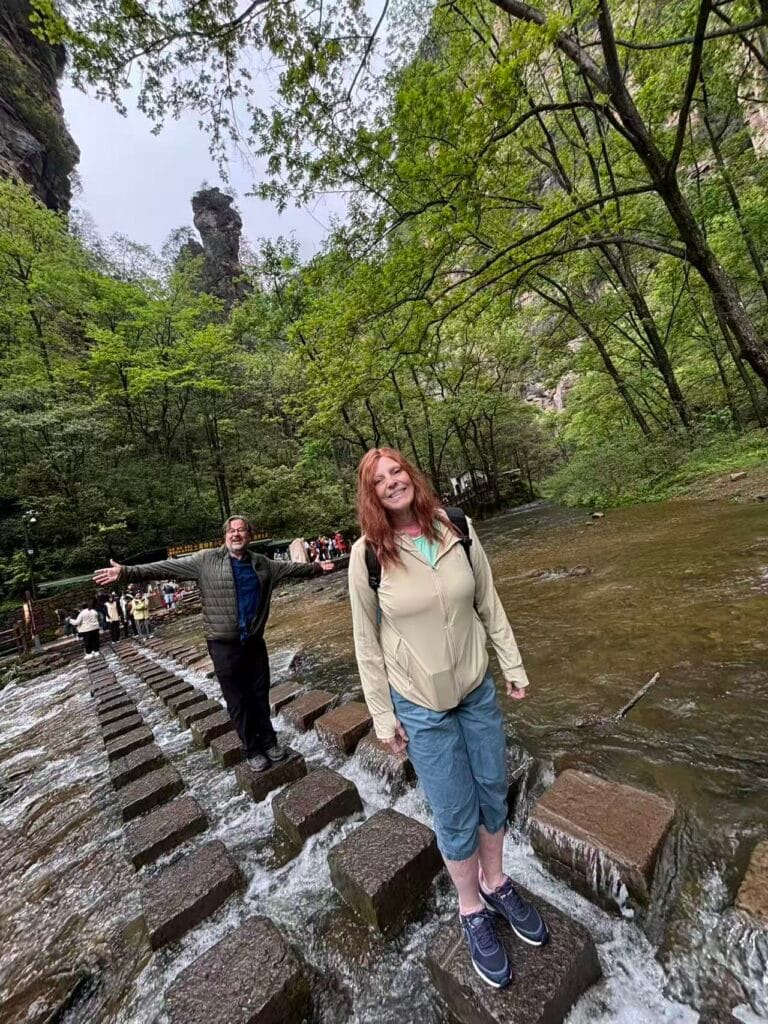 American Couple Tim &Amp; Gwen In Zhangjiajie, Apr 2026