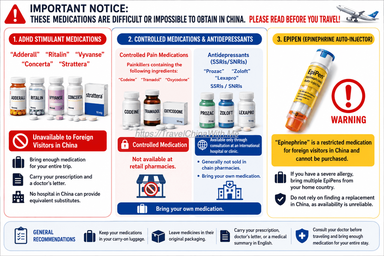 Traveling To China With Medicine: What To Bring, What'S Banned, And Where To Buy 2 Western Medicines Hard To Find In China