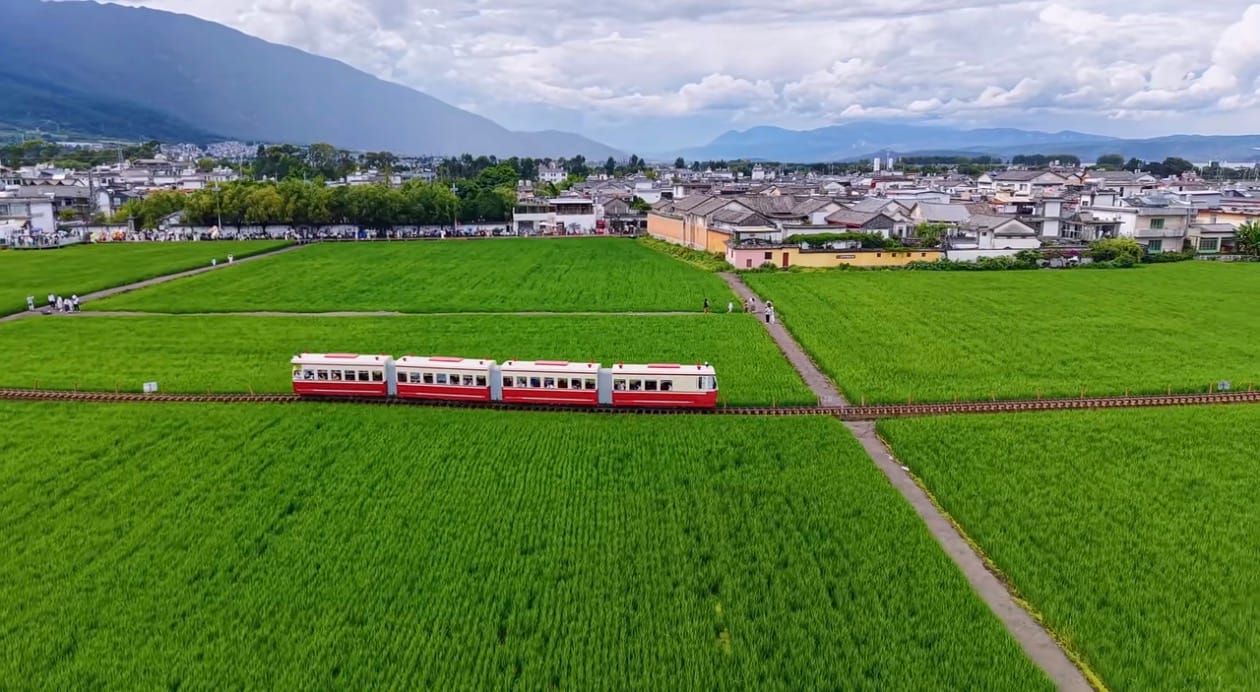 Xizhou Rice Field Mini Train