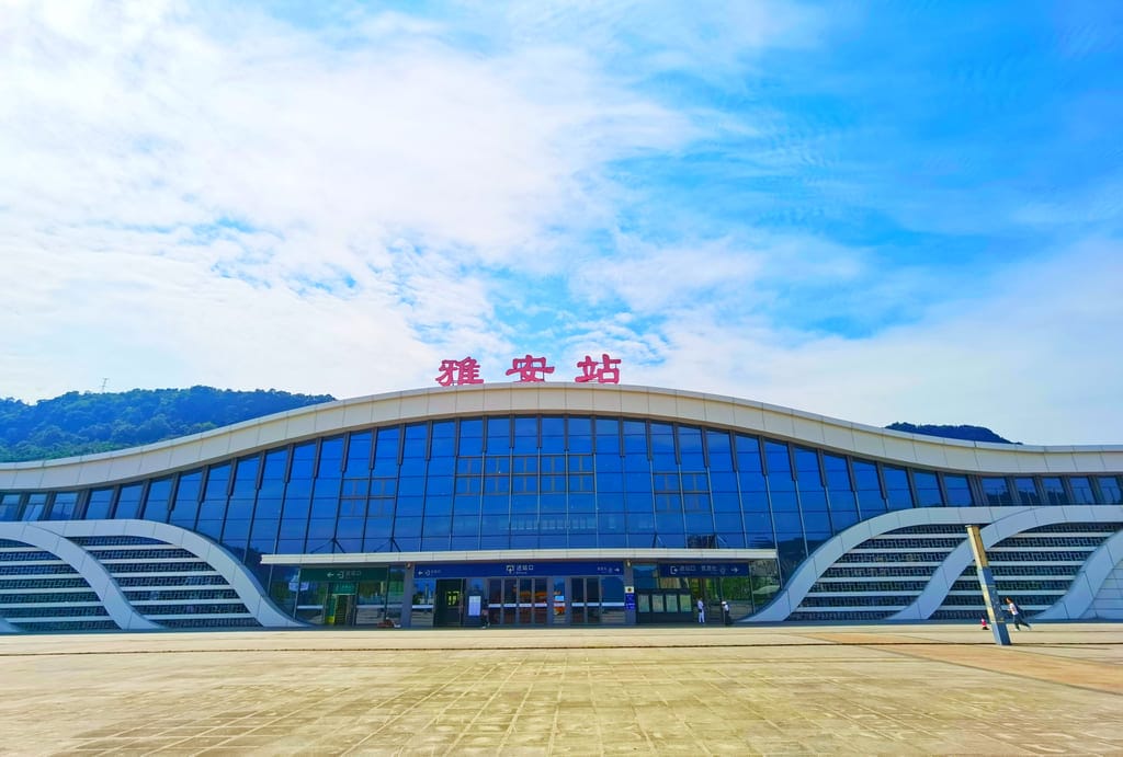 How To Get To Bifengxia Panda Base (All In One Guide) 3 Ya'An Railway Station