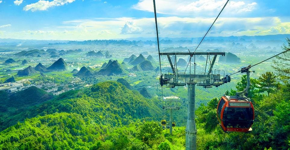 Guilin Yao Mountain: Cable Car, Photo Spots &Amp; Visit Guide 5 Yao Mountain Cable Cars