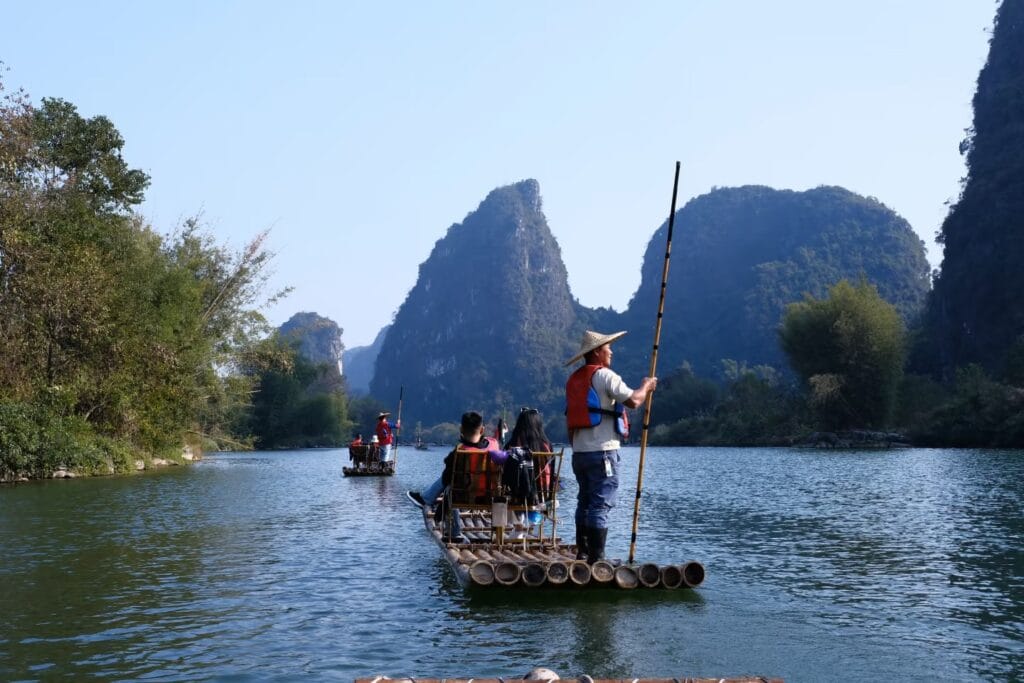 Yulong River Bamboo Rafting: All Routes, Prices &Amp; Booking 12 Yulong River Bamboo Rafting - Route 4 View