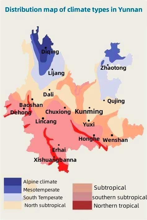 Yunnan Climate Zone