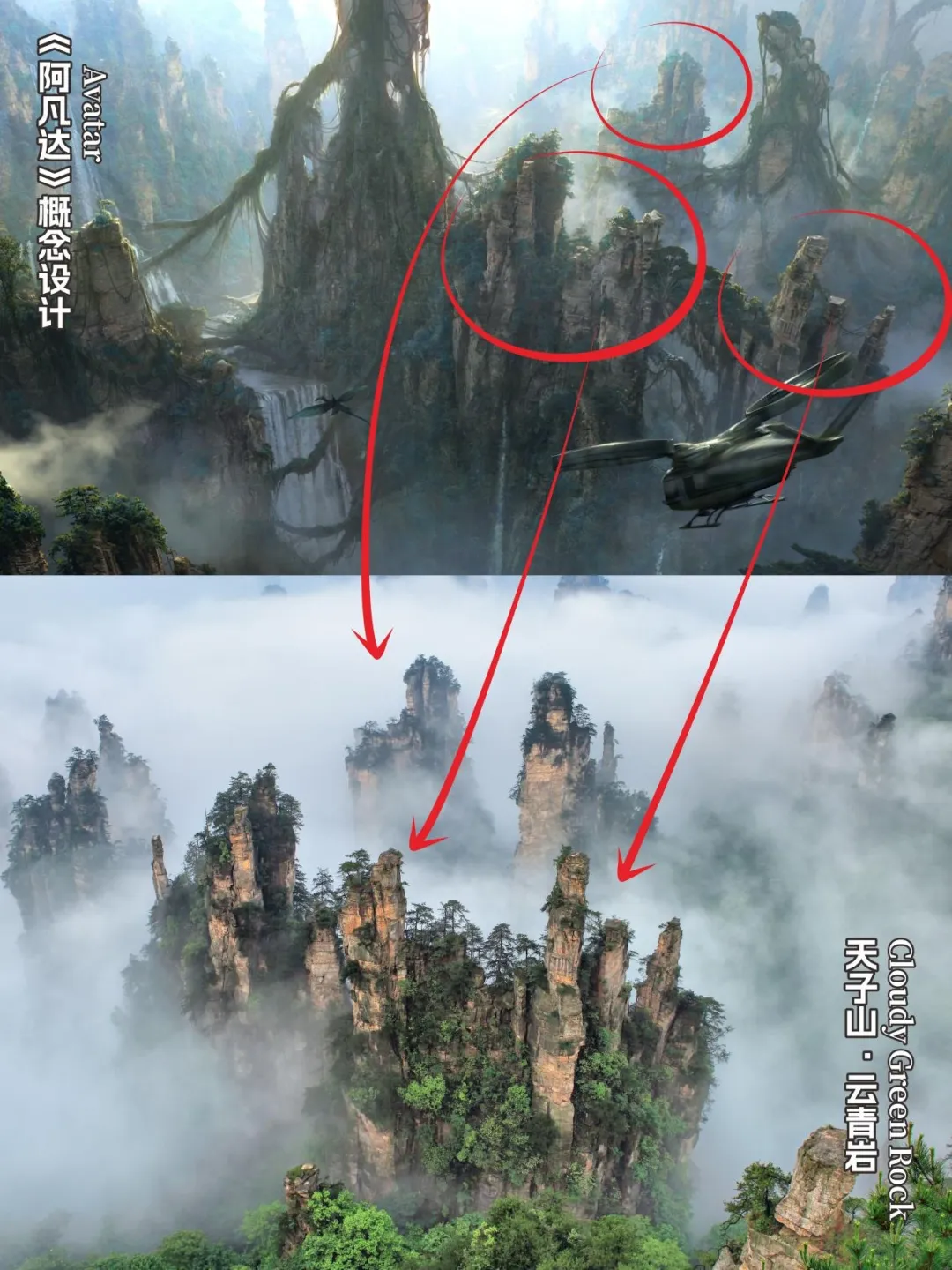 Unveiling The Top 10 Filming Locations Of Avatar In Zhangjiajie