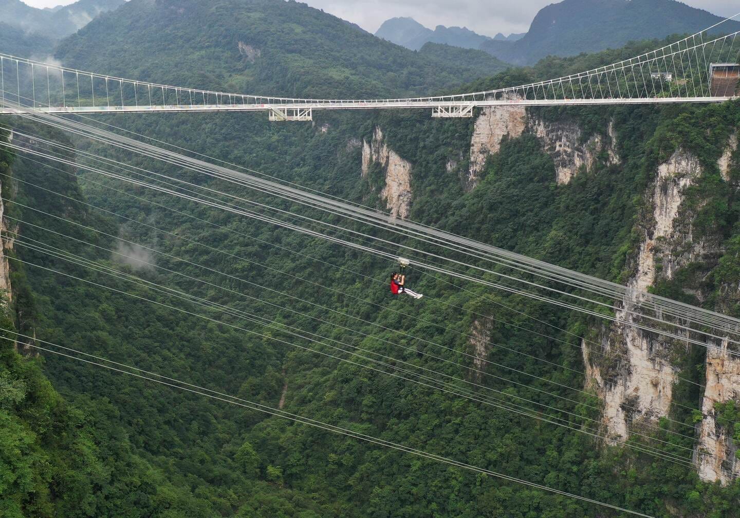 Zhangjiajie Grand Canyon - Zip Line